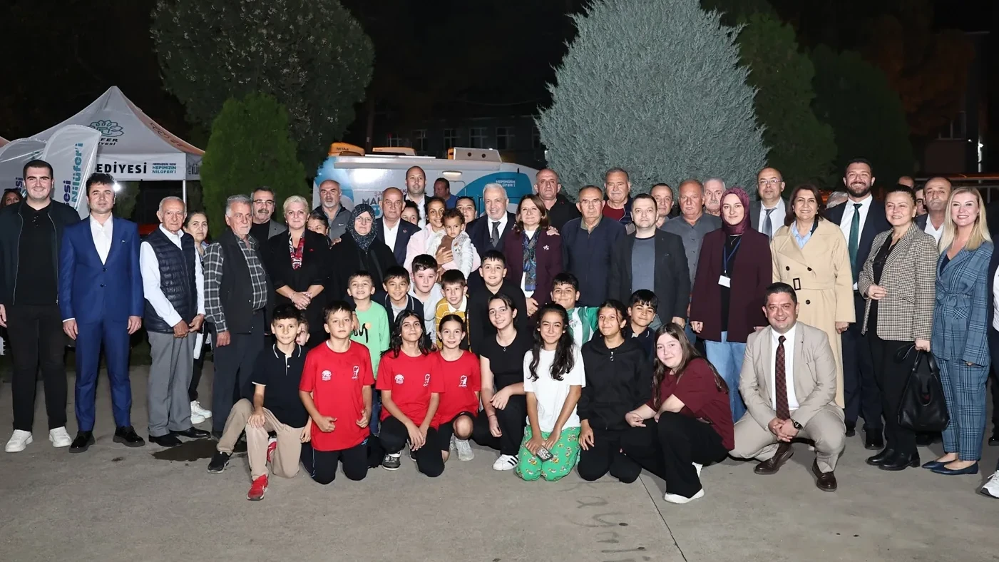 Başkan Şadi Özdemir Akçalar’da vatandaşlarla buluştu