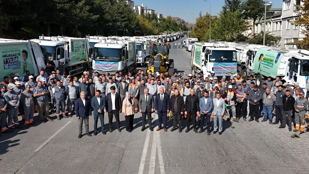 Kayseri Melikgazi'den geniş kapsamlı temizlik