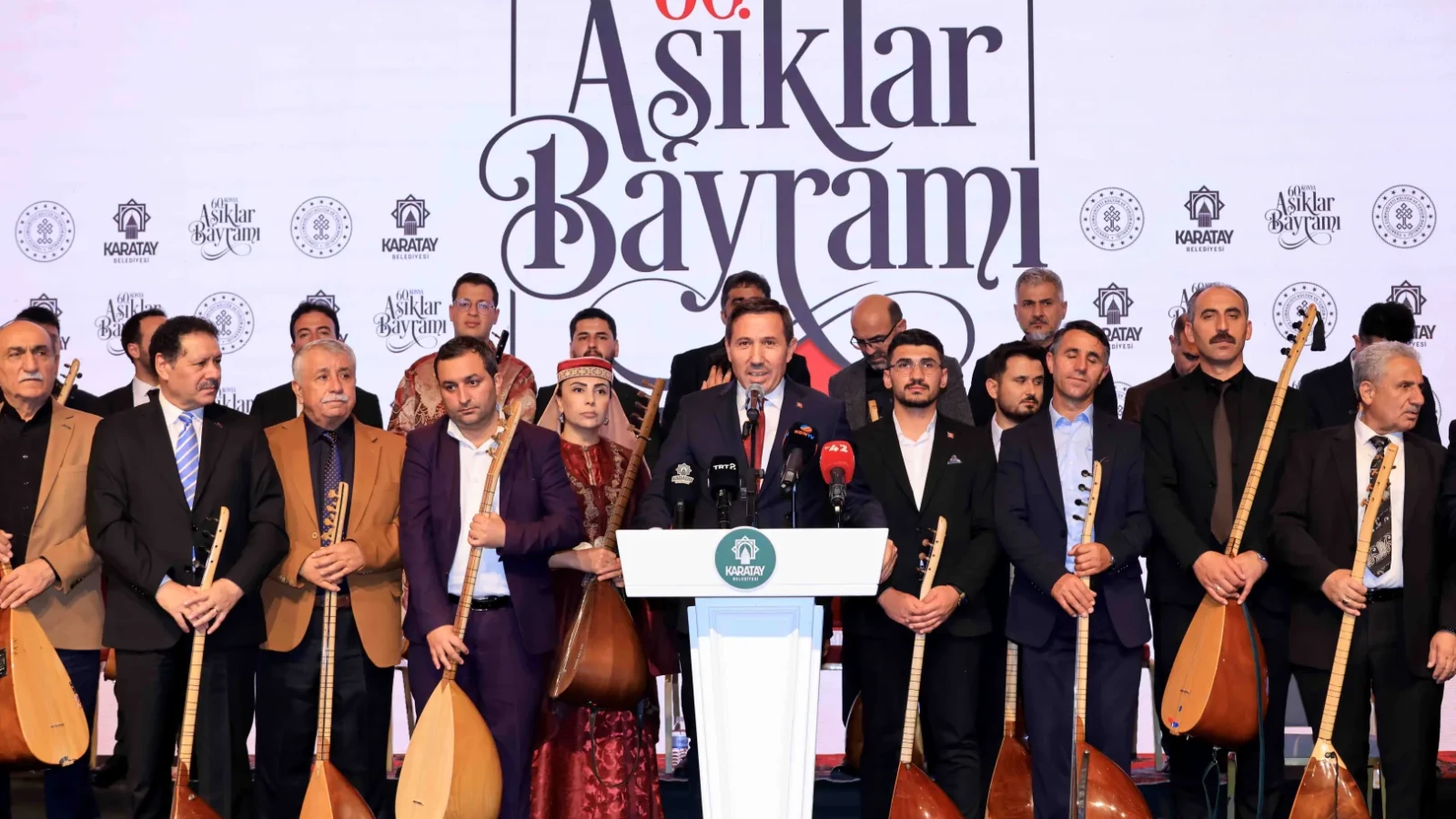 60. Konya Âşıklar Bayramı muhteşem finalle taçlandı