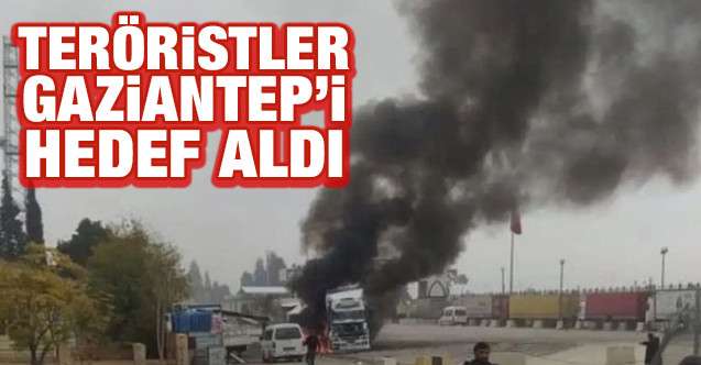 Gaziantep'e roketli saldırı