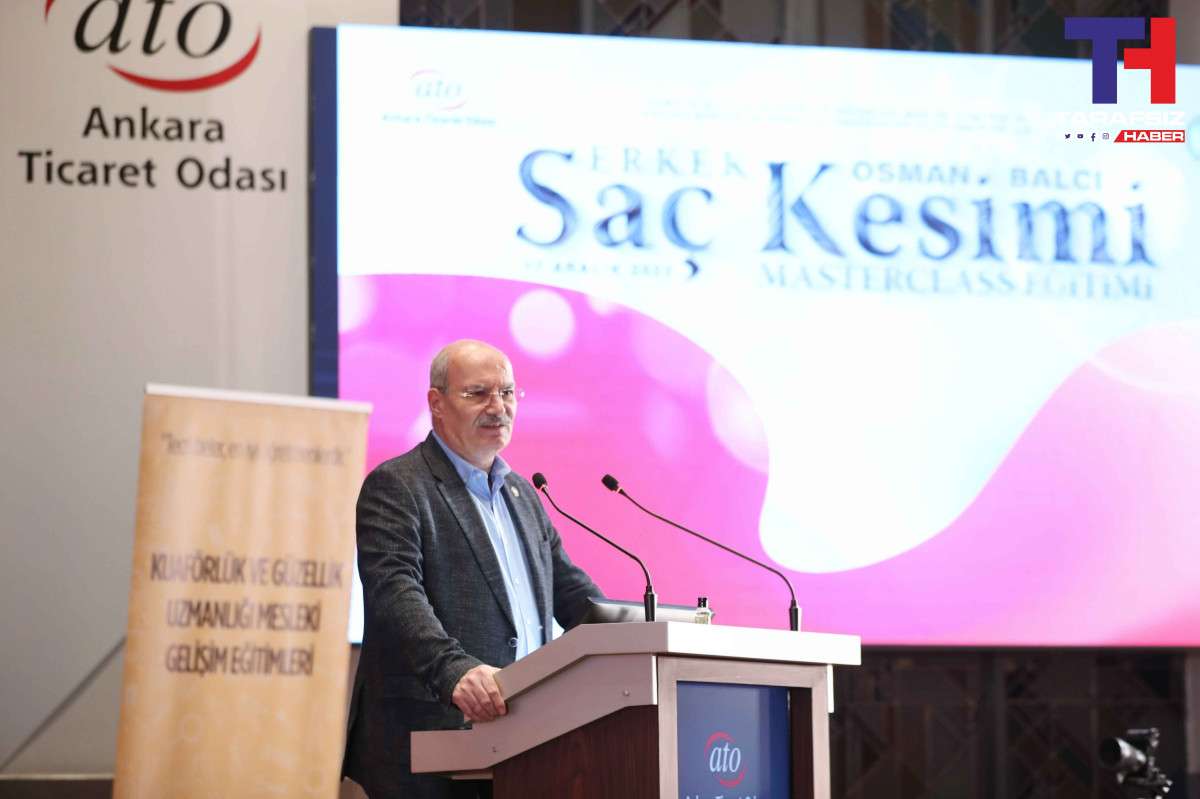 ATO'da berberler için saç kesimi eğitimi verildi