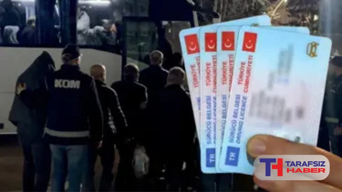Son dört yılın ehliyet sınavları incelenince ortaya çıktı! Joker operasyonunda 14 tutuklama