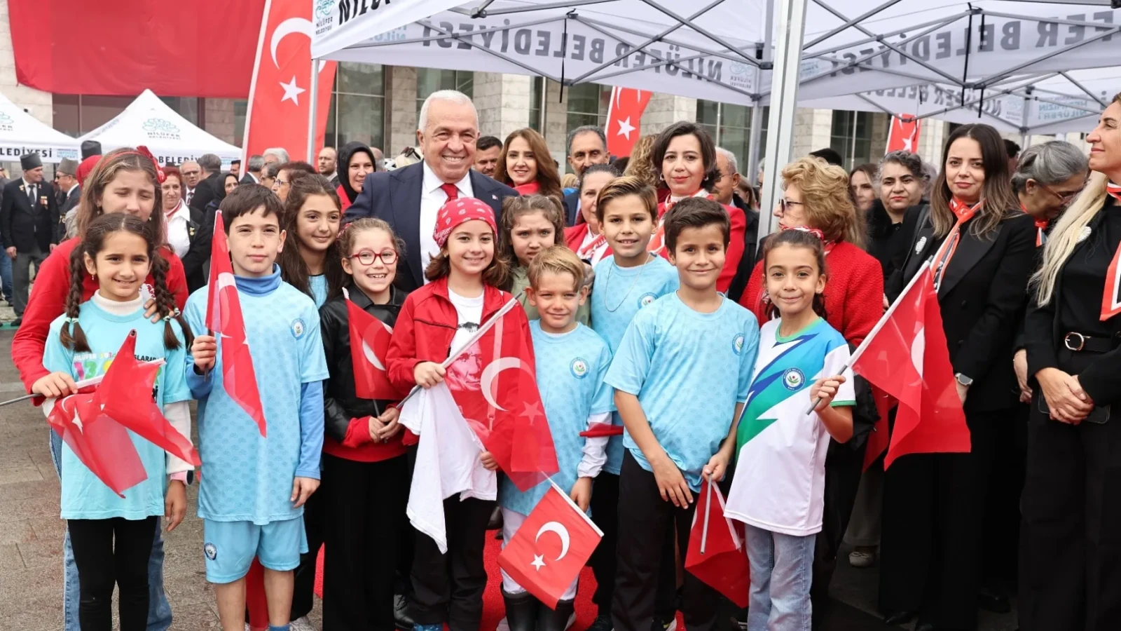 Nilüfer’de Cumhuriyet Bayramı’nın 103’üncü yıl coşkusu