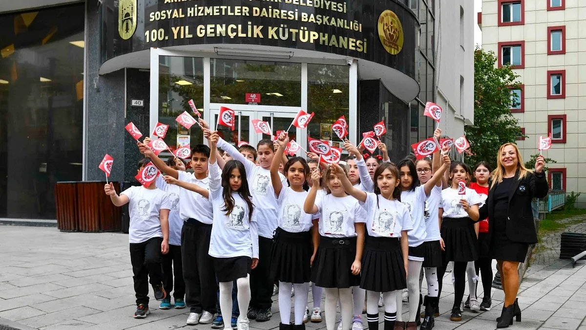 Ankara 100. Yıl Gençlik Kütüphanesi’nde bayram coşkusu